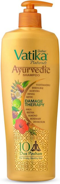 Dabur Vatika Ayurveda Shampoo, 340 ml, für trockenes Haar - Bild 1