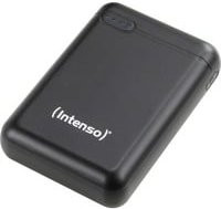 Intenso Powerbank XS10000 mit 10000 mAh in Schwarz mit Statusanzeige und USB-A, USB-C sowie Micro-USB Anschlüssen - Bild 1