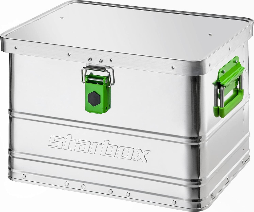 ALUTEC Aluminiumbox Starbox 30 staub- und spritzwassergeschützt B/T/H: 43,0 x 33,5 x 27,0 cm - Bild 1