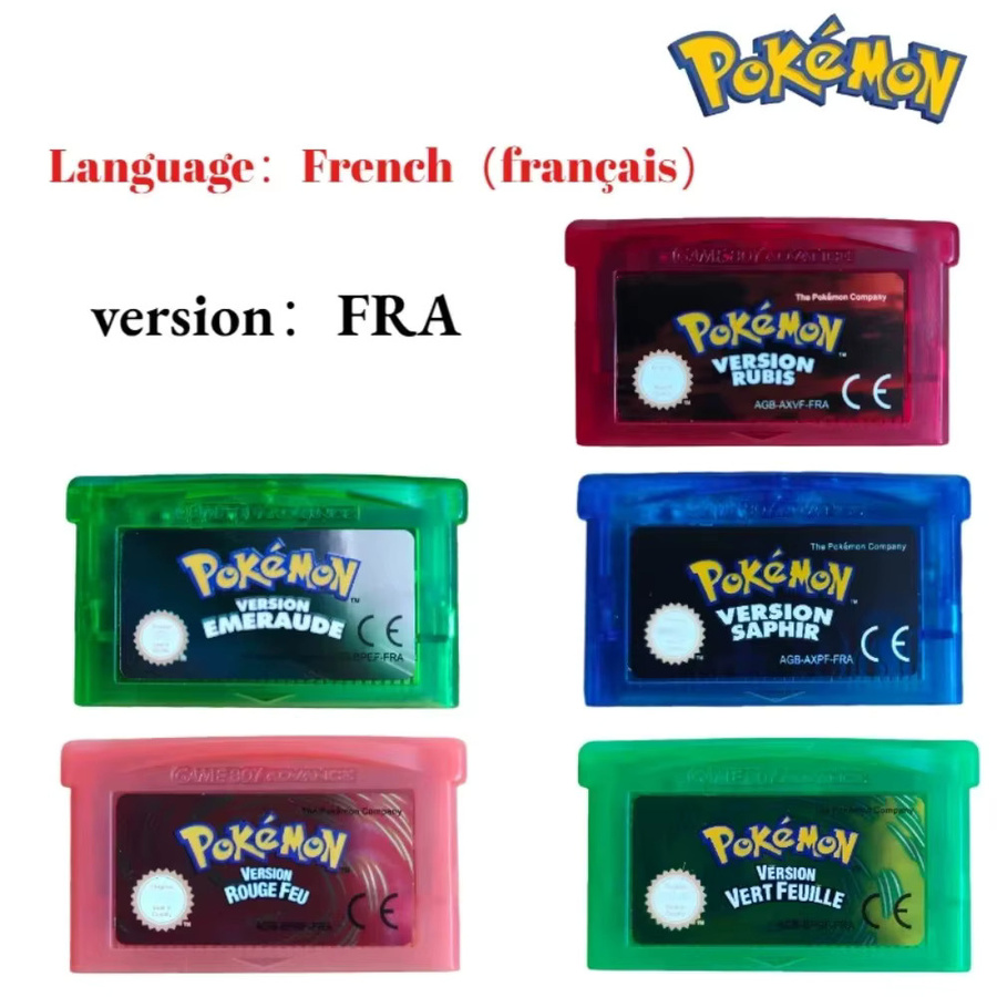 TAKARA TOMY Pokémon, 32-Bit-Videospielkassette, Rot, Grün, Bunt / Mehrfarbig - Bild 2