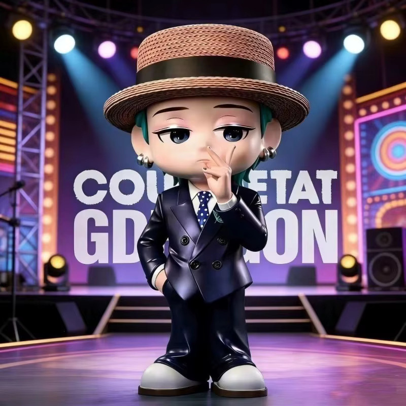 Ducktoys Bigbang G-Dragon Limited Edition Kunstspielzeugfigur, PVC-Statue - Bild 3