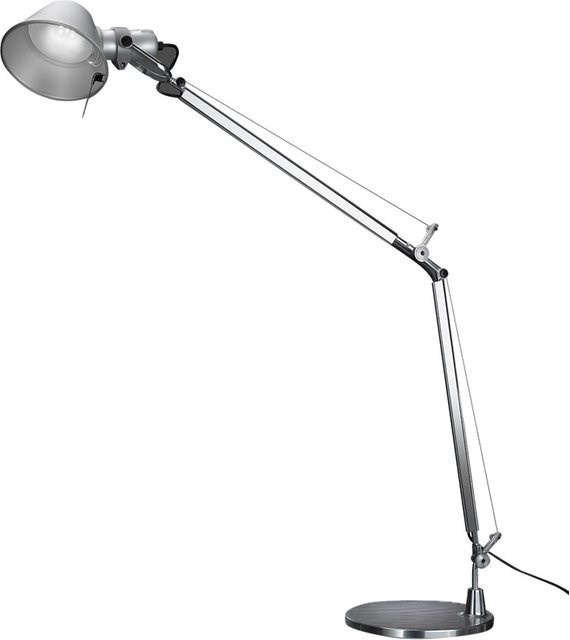 Artemide Tolomeo Tavolo LED-Tischleuchte aus Aluminium in Silber, dimmbar und verstellbar, warmweiß (2700K) - Bild 1
