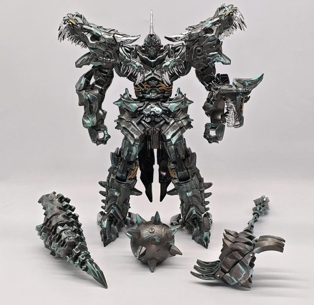 BAIWEI Transformers Grimlock Dinosaurier-Anführer, Actionfigur, 23cm, ab 3 Jahren - Bild 1