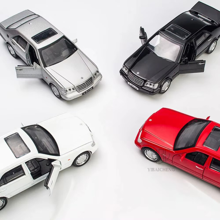 caipo S-W140 Modell Auto, 1:32, Metall, mit Sound und Licht, Pull-back-Funktion - Bild 1