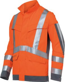 Kübler Warnjacke PROTECTIQ HIGH VIS ARC1 PSA 3 in Warnorange/Anthrazit Größe 94 - Bild 1