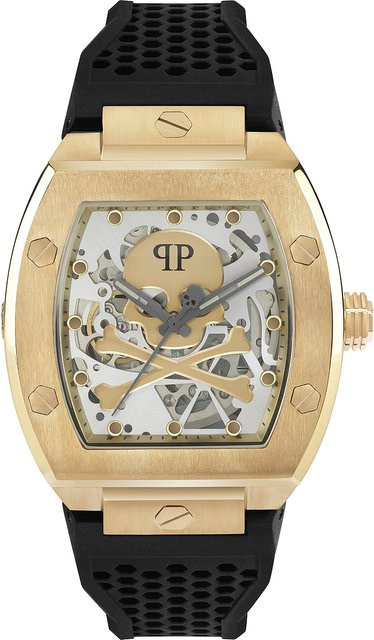 Philipp Plein Armbanduhr Automatik, Edelstahl, Silber, 44 mm, Herren - Bild 1