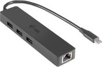 i-tec USB-C Slim Hub mit 3 Ports und Gigabit-LAN Netzwerkadapter - Bild 1