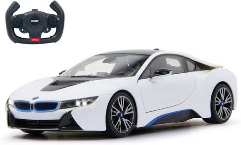 Jamara BMW I8 ferngesteuertes Fahrzeug 1:14 weiss ab 6 Jahren - Bild 1