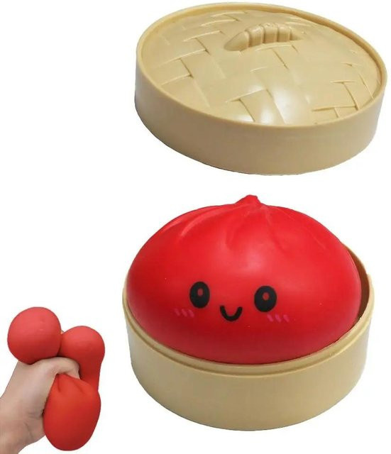 BC Pet Supplies Jumbo-Knödel-Squishy-Spielzeug mit Dampfgarer - Bild 1
