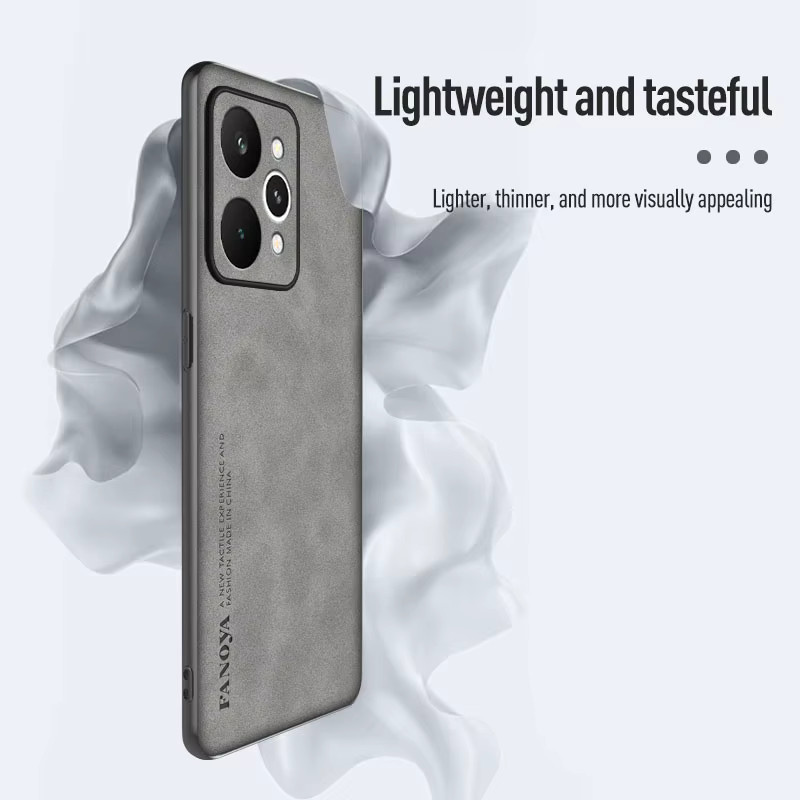 EUCAGR Luxus Handyhülle aus PU Leder für Realme P4 Power in Rot - Bild 4