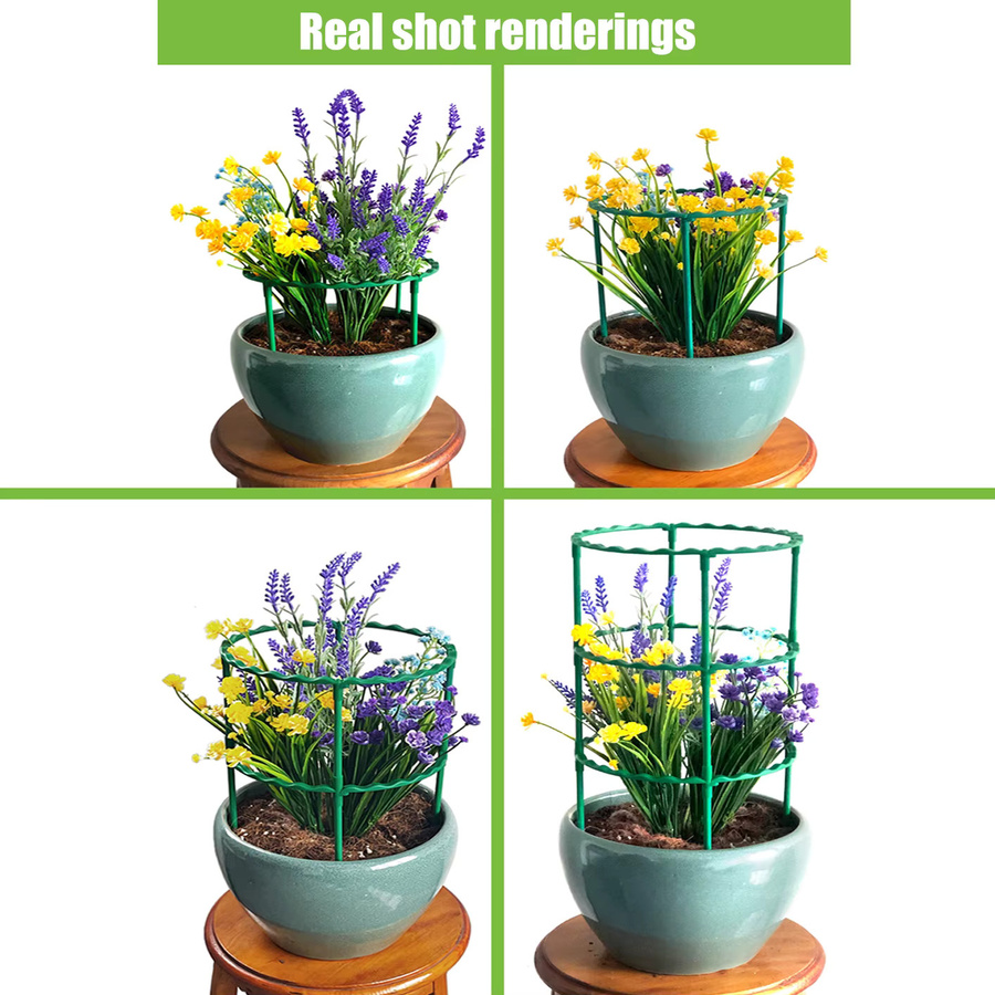 Spalier aus kunststoffbeschichtetem Stahl als Rankhilfe für Blumen und Gemüse - Bild 2