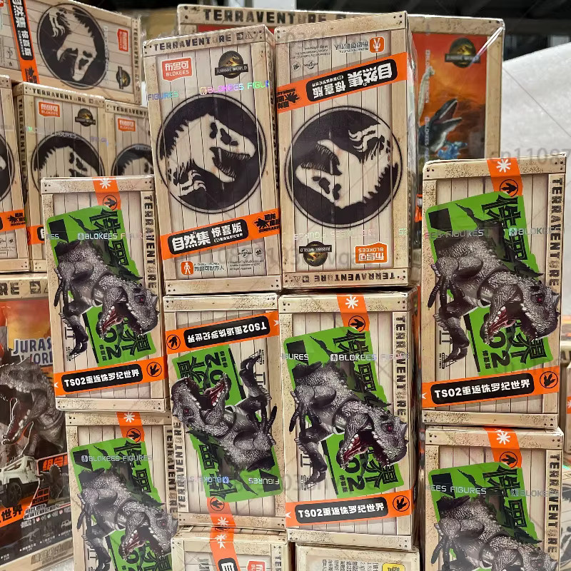 BLOKEES Jurassic World Jurassic Park Dinosaurier, Actionfigur, Blind Box - Bild 2