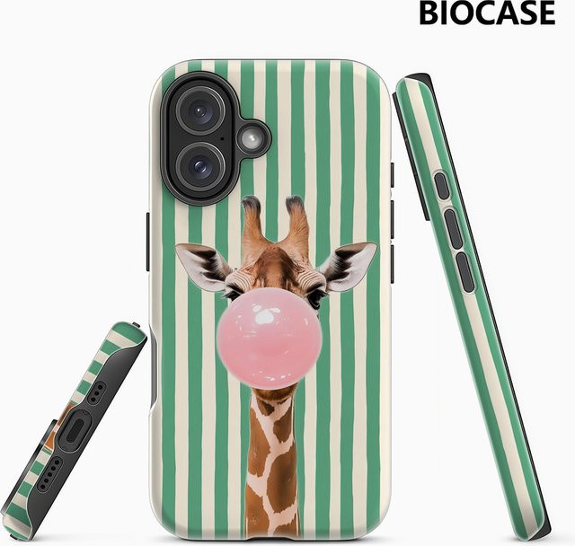 Bubble Giraffe Handyhülle für iPhone 17 16 15 14 13 Pro Max Plus mit Magnetfunktion und robustem Doppel-Schicht-Schutz - Bild 1