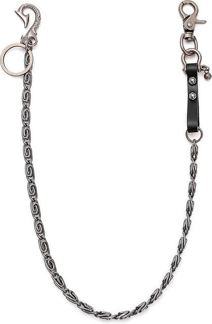 YIRAN Hüftkette Leder, Metall, Silber, Unisex - Bild 1