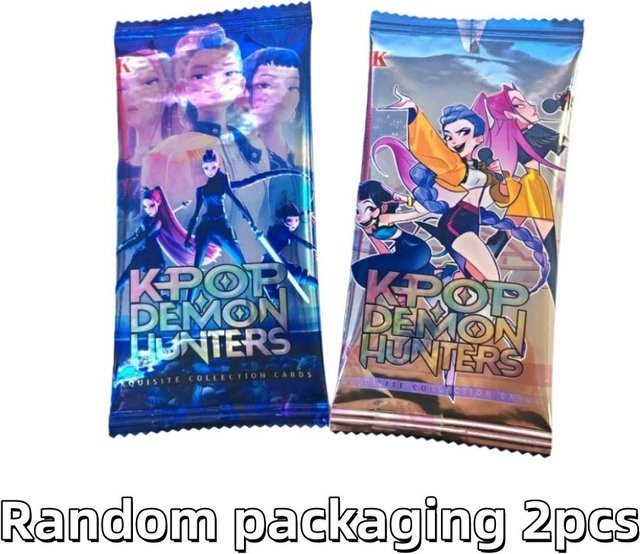 Yiran toy 1 Anime Kartenhalter Ordner für Kpop Dämonenjäger Sammelalben, Multicolour, 400 Stück - Bild 1