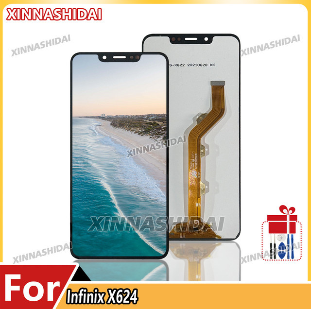 Infinix Hot 7 Ersatz LCD Display Touchscreen Digitizer Montage Glas Panel mit AAA+ Qualität - Bild 1