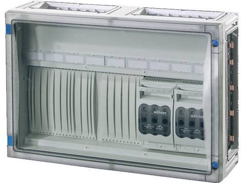Hensel NH-Sicherungshalter Verteilungsgruppe 125 A in Grau und Transparent - Bild 1