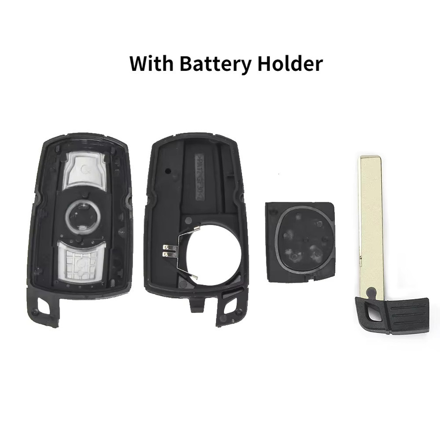 KEYYOU Fernbedienung Schlüssel Hülle für BMW 1 3 5 6 Serie X5 X6 in Schwarz - Bild 2