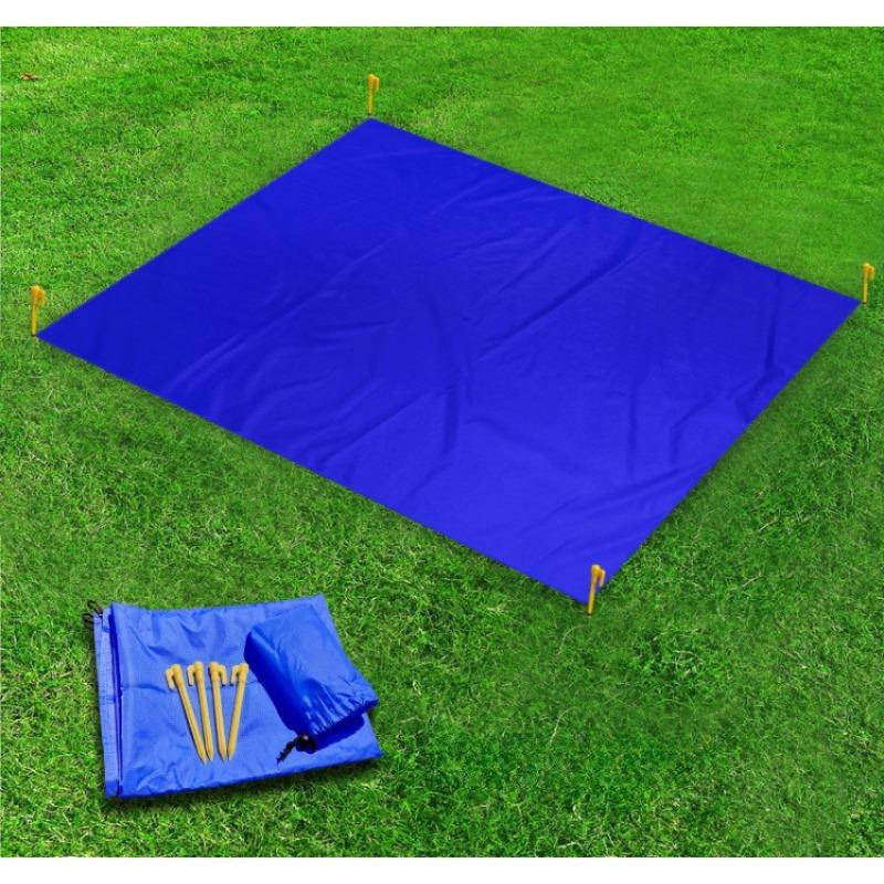 Binchi Outdoor Product Picknickmatte aus Oxford-Stoff in Blau, feuchtigkeitsbeständig und tragbar, B/B: 70 x 110 cm - Bild 1