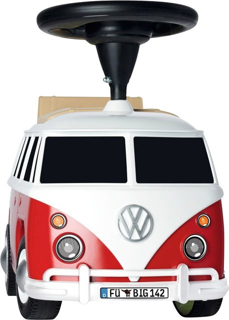 BIG VW T1 Rutscher Fahrzeug rot weiss ab 18 Monaten - Bild 1