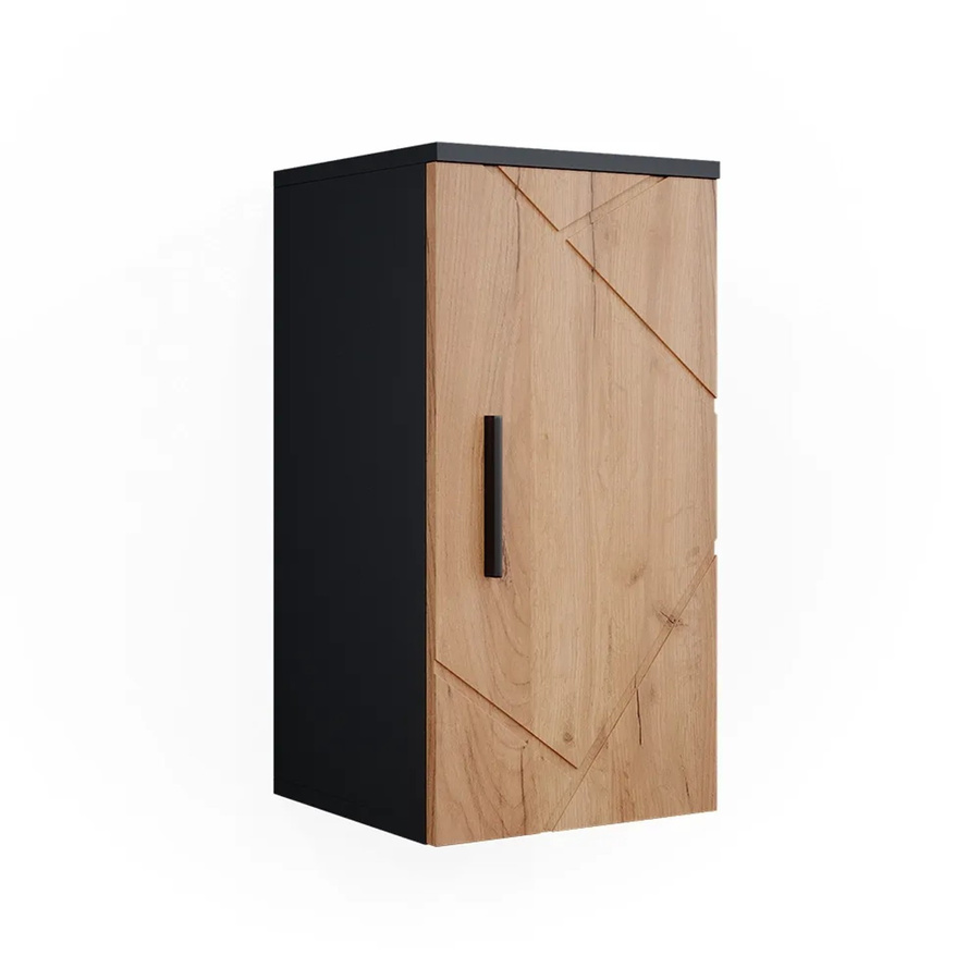 Vicco Hängeschrank Irma Badezimmermöbel Anthrazit Eiche modern B: 30 cm, H: 59 cm - Bild 3