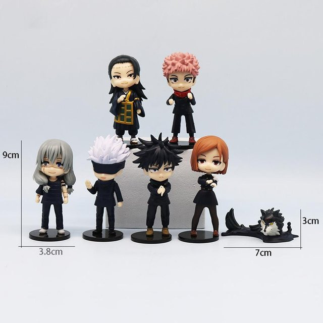 Q Posket Jujutsu Kaisen Figur, 7-teiliges Set, ab 14 Jahren - Bild 1