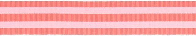 Rico Design Paper Poetry Webband Duo Streifen in Neon Pink und Weiß - Bild 1