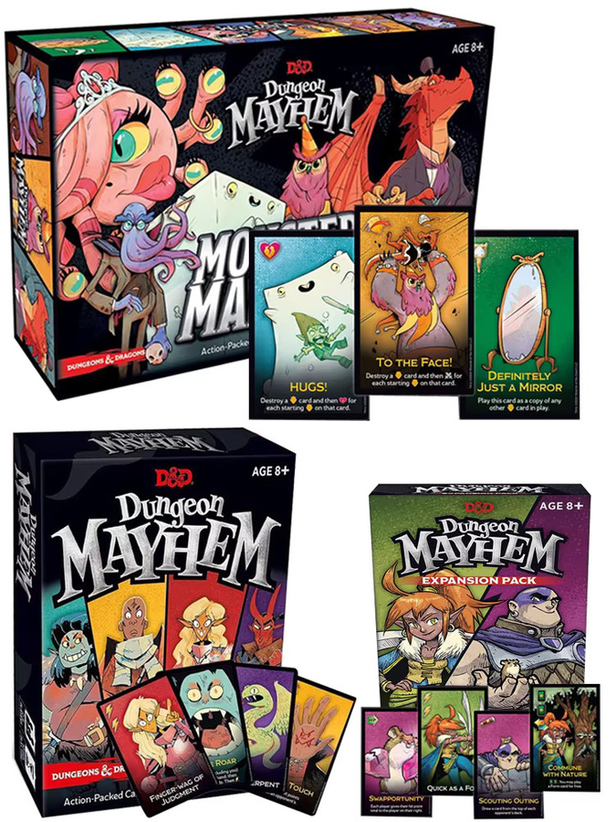Bandai Dungeons & Dragons Monster Madness, Kartenspiel, Partyspiel - Bild 3