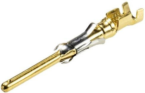 Wieland Electric 05.544.1429.0 Steckerkontakt aus Messing mit Goldbeschichtung, 200 Stück - Bild 1