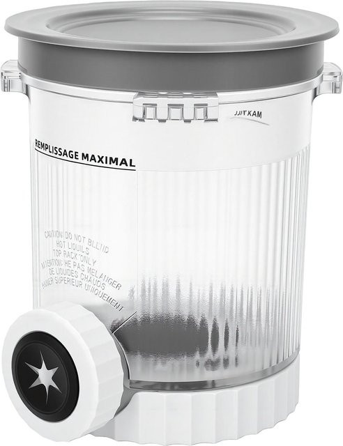 KaiSai Eiscreme-Lagertank aus transparentem Kunststoff für Swirl NC700 NC701 Serie Eiscrememaschinen, luftdicht und auslaufsicher - Bild 1