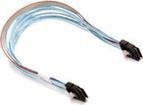 Supermicro Kabel SFF-8654 auf SFF-8654 in Blau, Länge: 39 cm, CBL-SAST-1046 - Bild 1