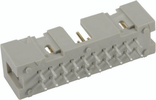 HARTING Messerleiste 09185166322 aus Messing in Grau mit 2 Reihen - Bild 1