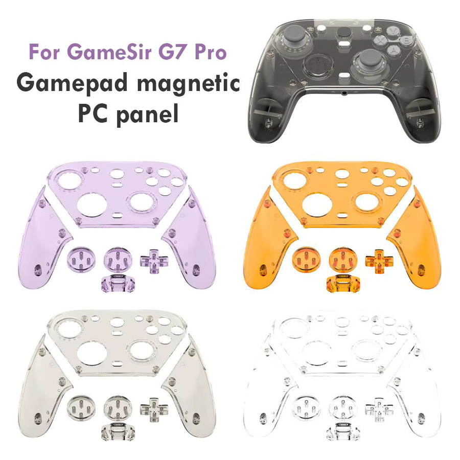 GameSir G7 Pro Gaming Controller Magnetisches PC Panel Ersatz Transparent und Weiß - Bild 2