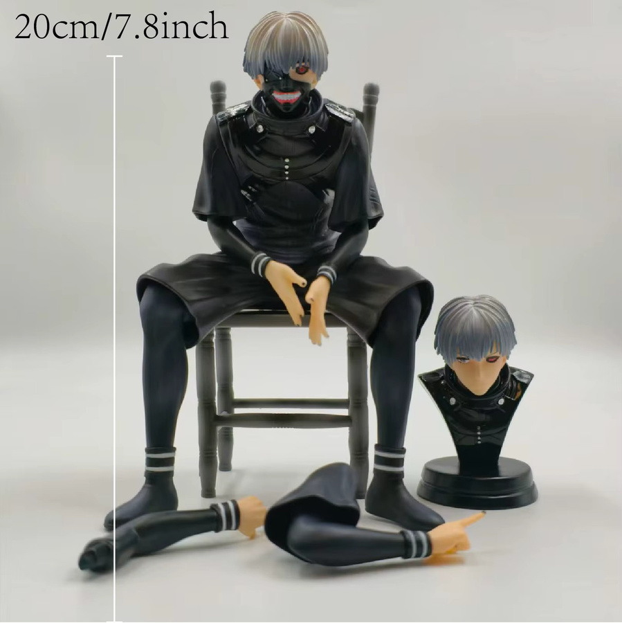 Bandai Kaneki Ken Actionfigur, Anime, 20 cm, Kunststoff - Bild 2