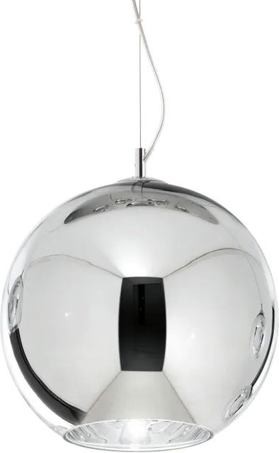 Ideal-Lux Nemo SP1 D30 Pendelleuchte in Chrom mit transparentem Glas und E27 Fassung - Bild 1