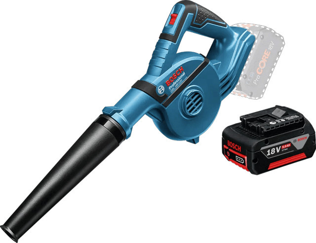 Bosch Professional GBL 18V-120 Akku-Bohrmaschine mit Bosch Professional GBA 18V 5,0 Ah Akku in Blau - Bild 1