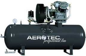 Aerotec Industrie Kompressor CK 40-10 in Schwarz mit 270 Litern Fassungsvermögen - Bild 1