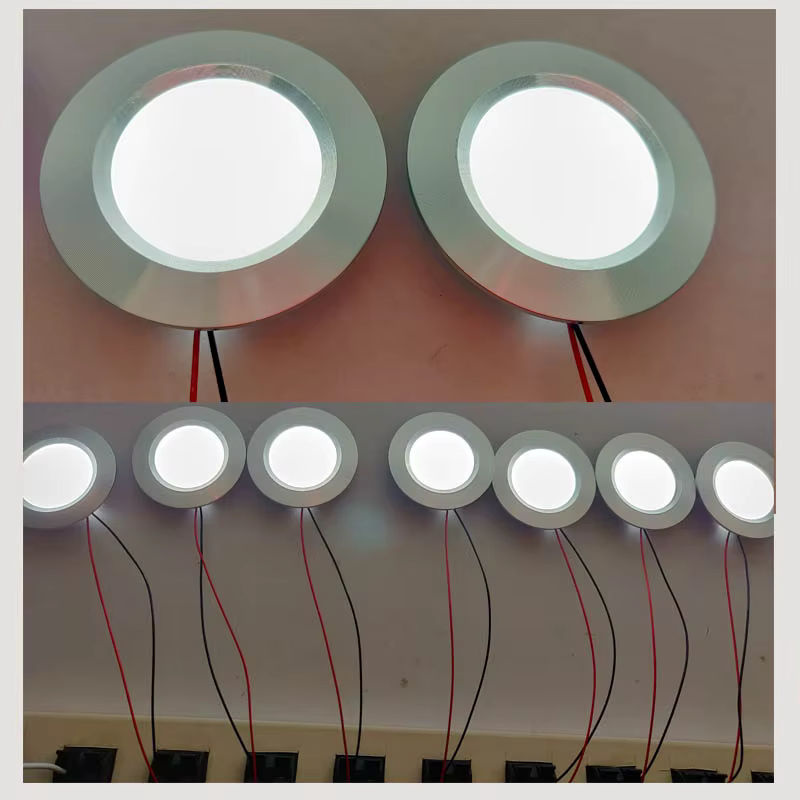 Ohlite LED Deckeneinbauleuchte Slim Dimmbar, Farbe: Silber, Durchmesser: 55 mm - Bild 2