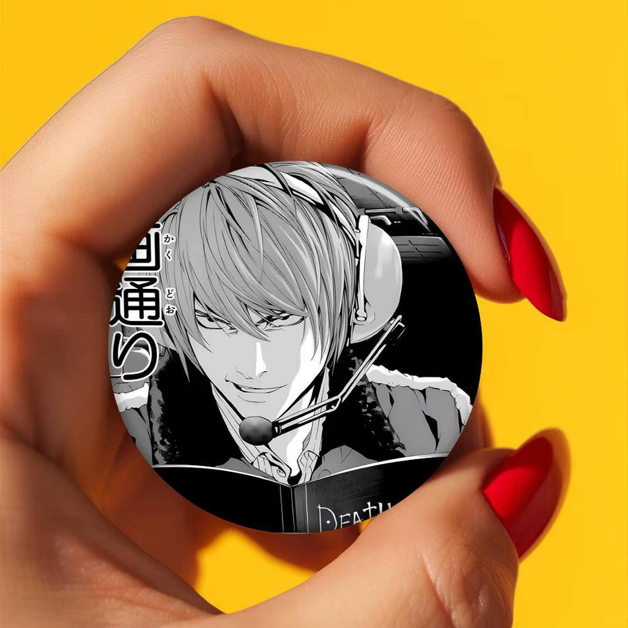 Anstecknadeln Anime-Spiele Death Note, Unisex, 32/44/58mm - Bild 3