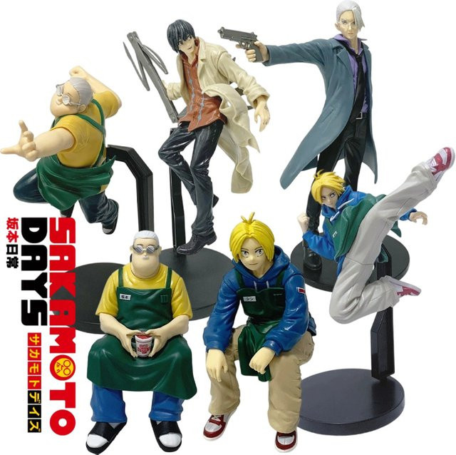 Bandai SAKAMOTO DAYS Actionfigur, Taro Sakamoto Shin Asakura Ramen Onkel, Einzelfigur - Bild 1