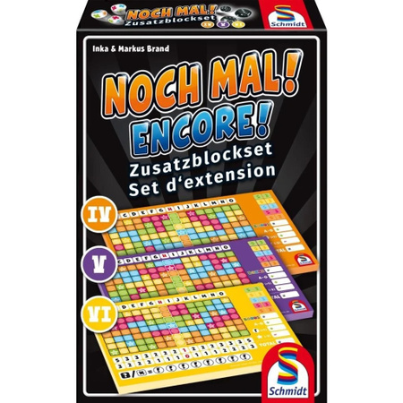 Schmidt Spiele Noch Mal! Zusatzblock Würfelspiel