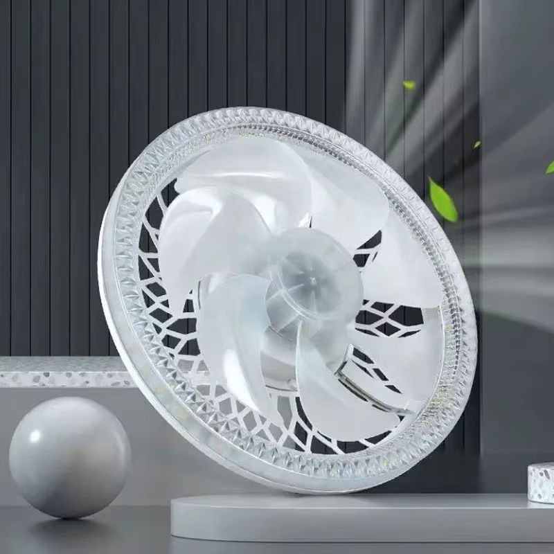 DBF LED-Deckenventilator mit E27-Fassung und Fernbedienung, dimmbar, Weiß - Bild 7