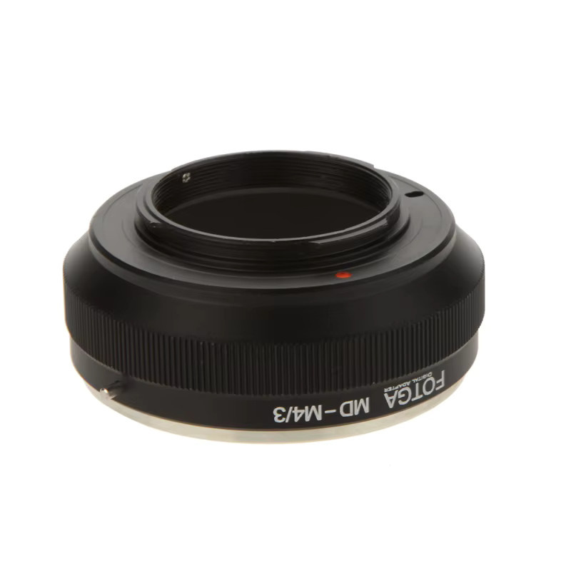 Fotga MD-M4/3 Digitaler Adapterring für Minolta MD MC Objektive auf Micro Four Thirds Mount, Schwarz - Bild 3