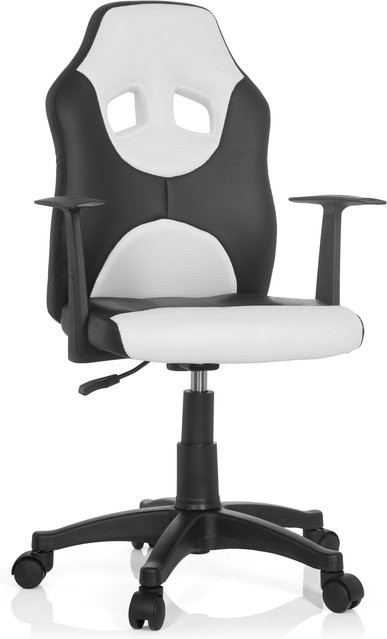 hjh OFFICE Kinderdrehstuhl KID GAME AL aus Kunstleder mit Armlehnen - Bild 1