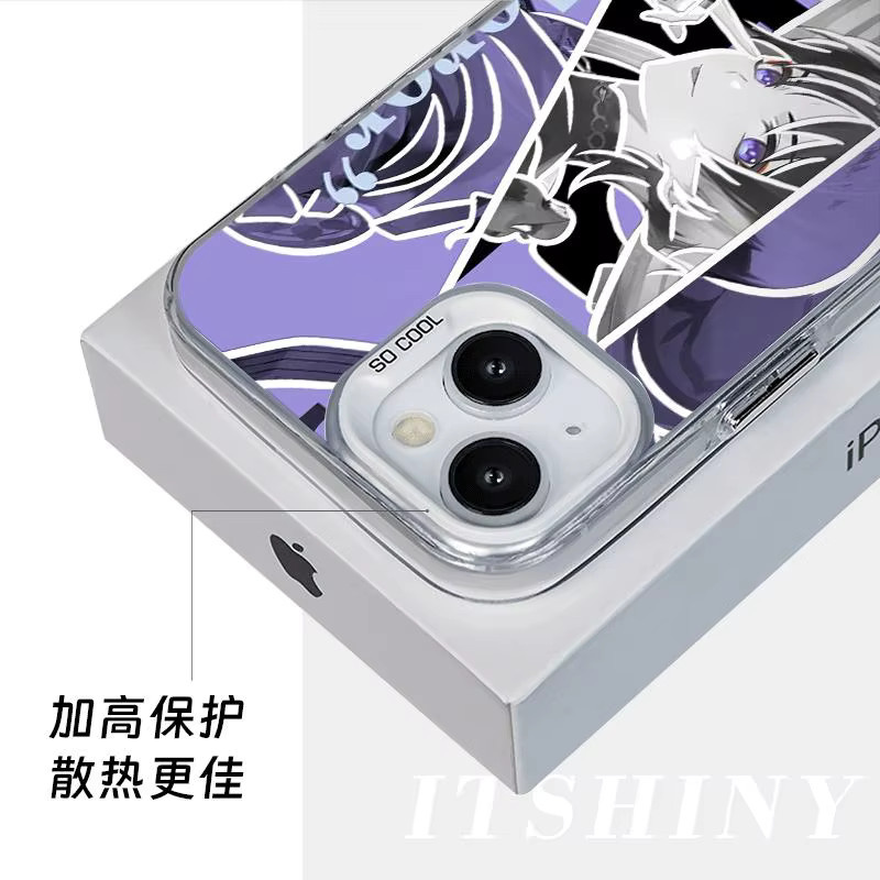 Anime Wanderer Rover Handyhülle für iPhone 17 16 15 14 13 12 11 Pro Max Plus Air Mini mit Genshin Impact Cartoon Design von TOEI ANIMATION - Bild 3