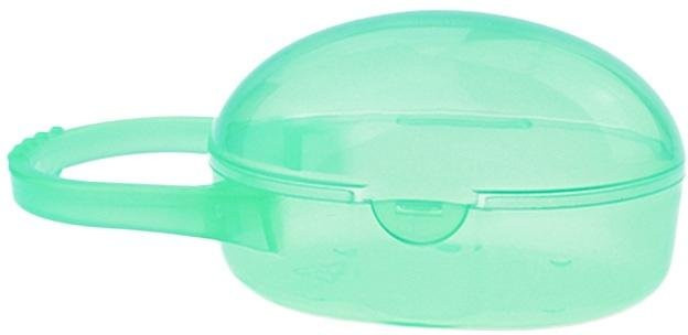 NATAWA Schnullerbox für Babys und Kleinkinder, tragbare Aufbewahrungsbox aus Kunststoff, grün - Bild 1