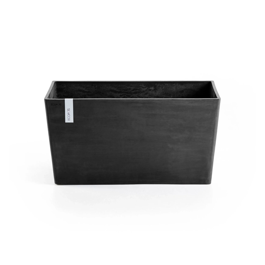 Ecopots Pflanzkübel Paris Dunkelgrau rechteckig B/T/H: 99 x 46 x 50 cm - Bild 2