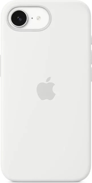 Apple Silikon Case für iPhone 16e in Weiss - Bild 1