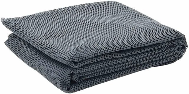 vidaXL Zeltteppich Anthrazit aus Polyester für den Außenbereich B/T: 200 x 200 cm - Bild 1