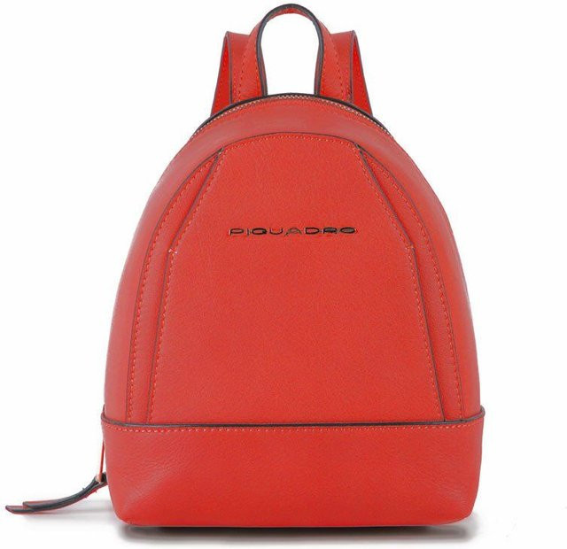 Piquadro Muse Mini Rucksack in Rot - Bild 1